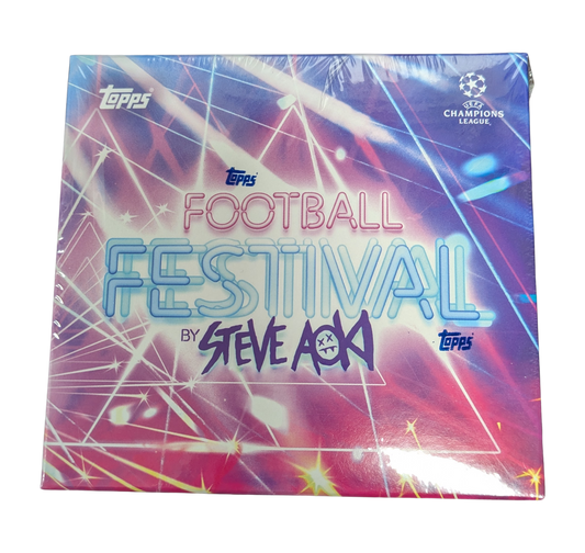 2021-22 Topps Football Festival by Steve Aoki UEFA Champions League Soccer