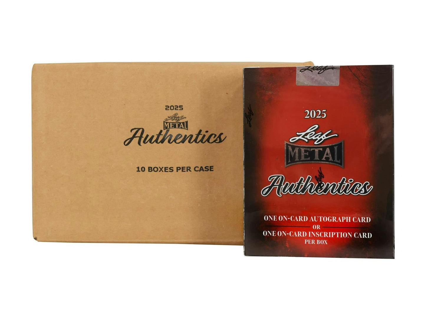 2025 Leaf Metal Authentics Hobby 10-Box Case