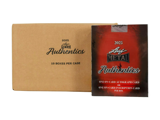 2025 Leaf Metal Authentics Hobby 10-Box Case