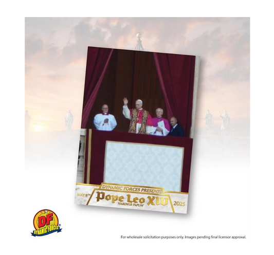 Dynamic Foces Pope Leo XIV Collector's Trading Card Set