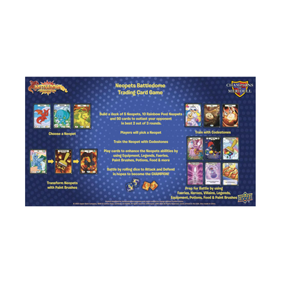 Neopets Battledome TCG Champions of Meridell Booster Box