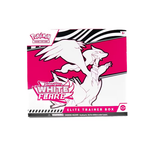 Pokemon Scarlet & Violet White Flare Elite Trainer Box