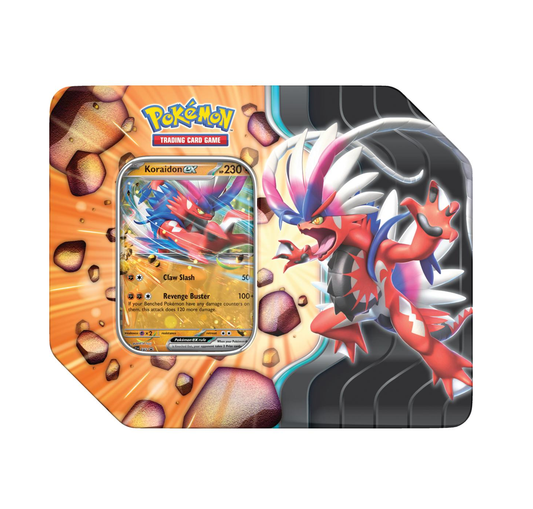 Pokemon Slashing Legends 6-Tin Case