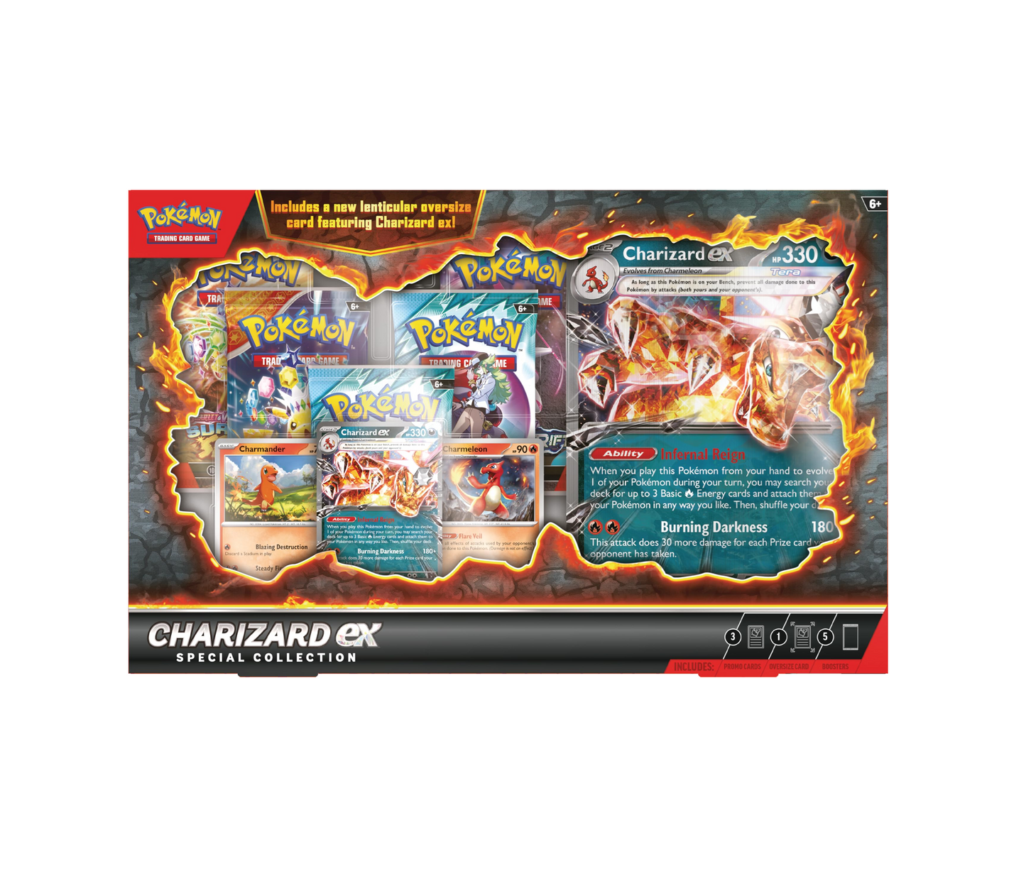 Pokemon Charizard ex Special Collection 6-Box Case
