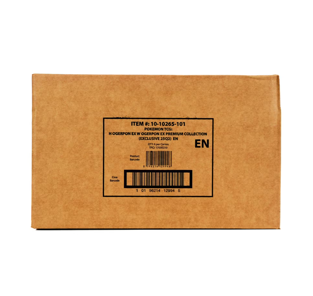Pokémon Masks of Ogerpon Premium Collection 6-Box Case