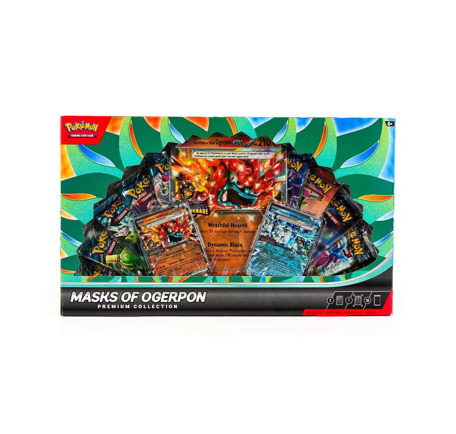 Pokémon Masks of Ogerpon Premium Collection 6-Box Case