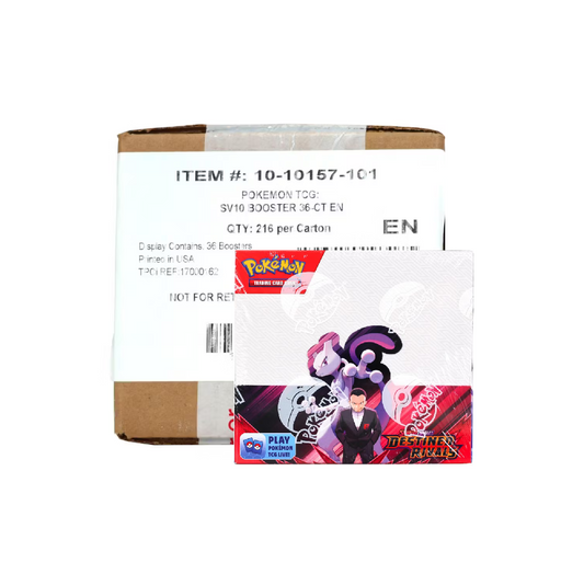 Pokemon Scarlet & Violet Destined Rivals Booster 6-Box Case