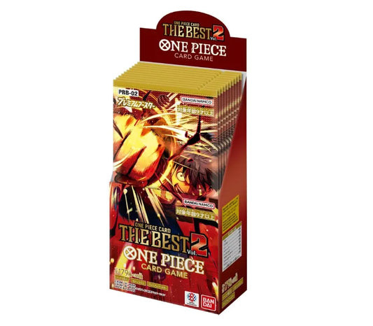 2025 One Piece TCG: The Best Vol. 2 Premium Booster (PRB-02) 20-Box Case