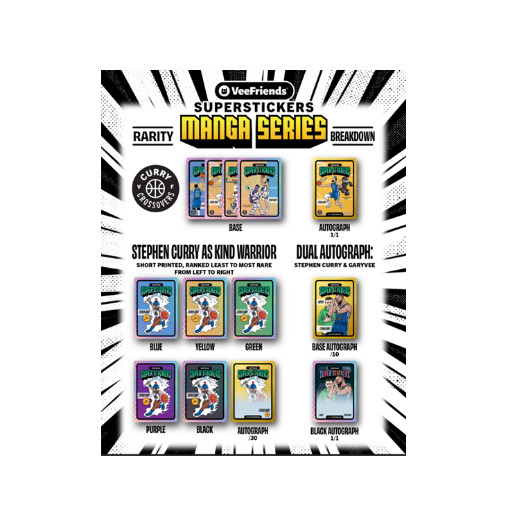 VeeFriends Superstickers Manga Series Box