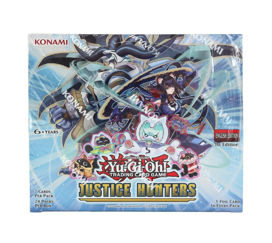 Yu-Gi-Oh! Justice Hunters Booster 12-Box Case