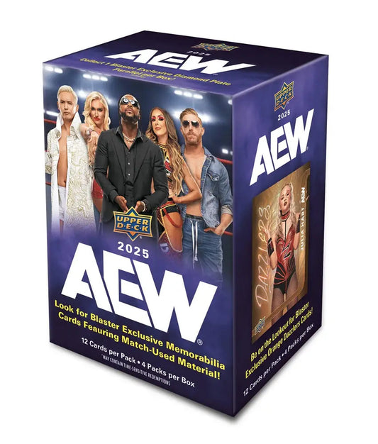 2025 Upper Deck AEW Wrestling Blaster Box