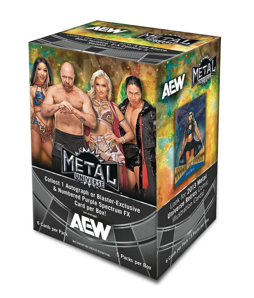 2025 Upper Deck AEW Skybox Metal Universe Blaster 20-Box Case