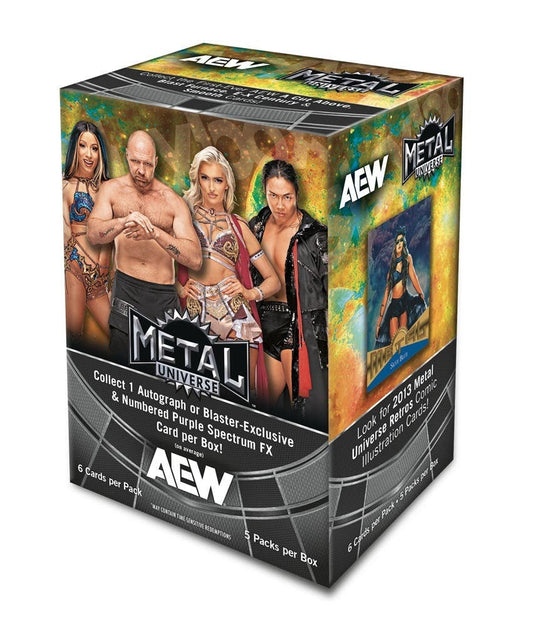 2025 Upper Deck AEW Skybox Metal Universe Blaster 20-Box Case